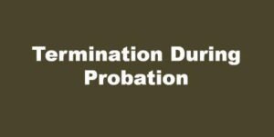 Termination During Probation