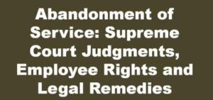 Abandonment of Service